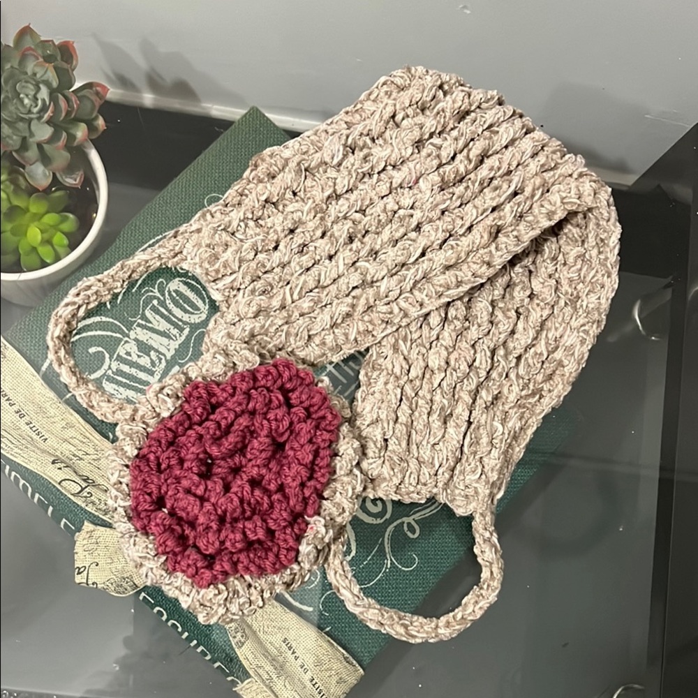 Handmade Crochet Spa 2pc spa set: Washcloth, Scrubbie